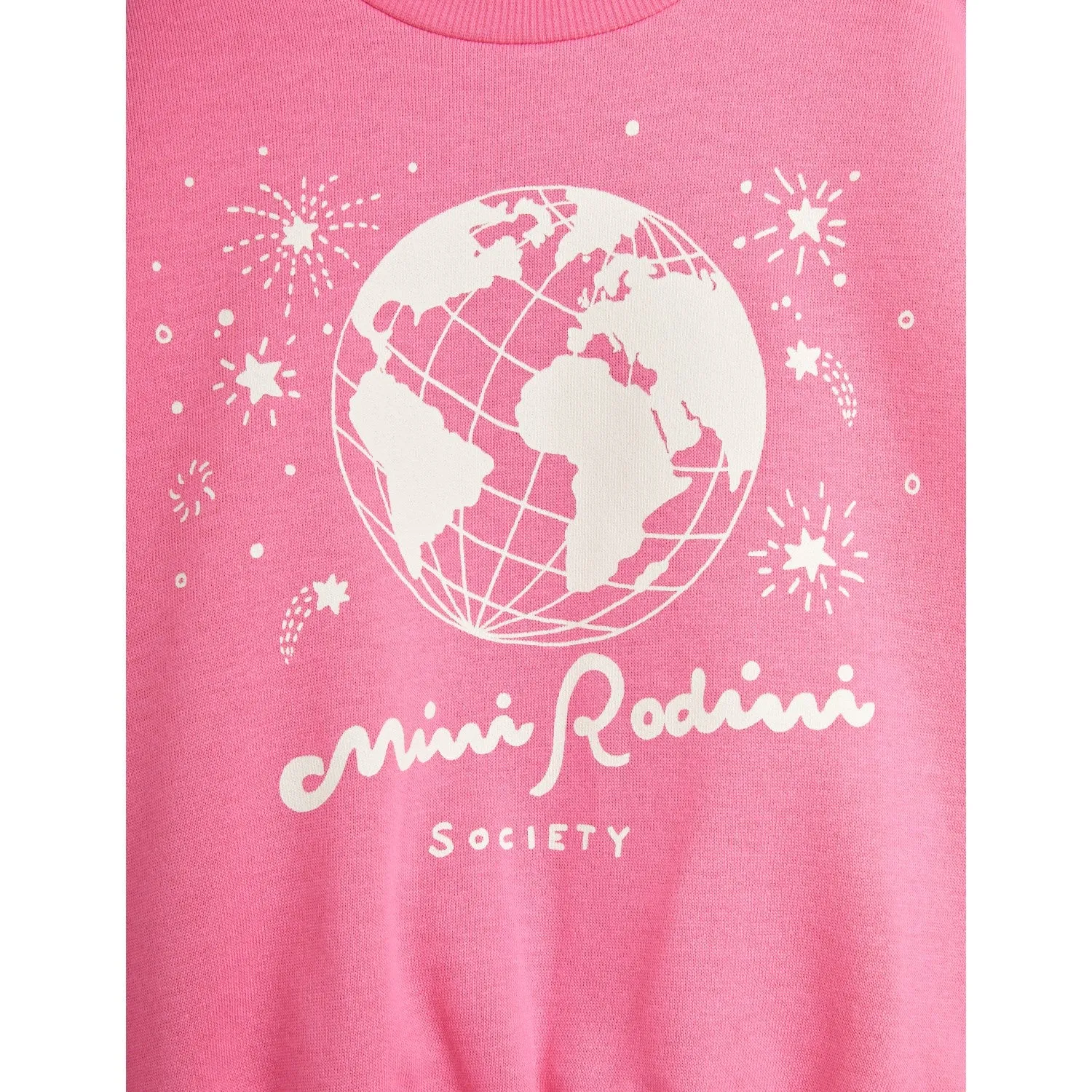 Mini Rodini Pink Mini Rodini Society Sp Sweatshirt