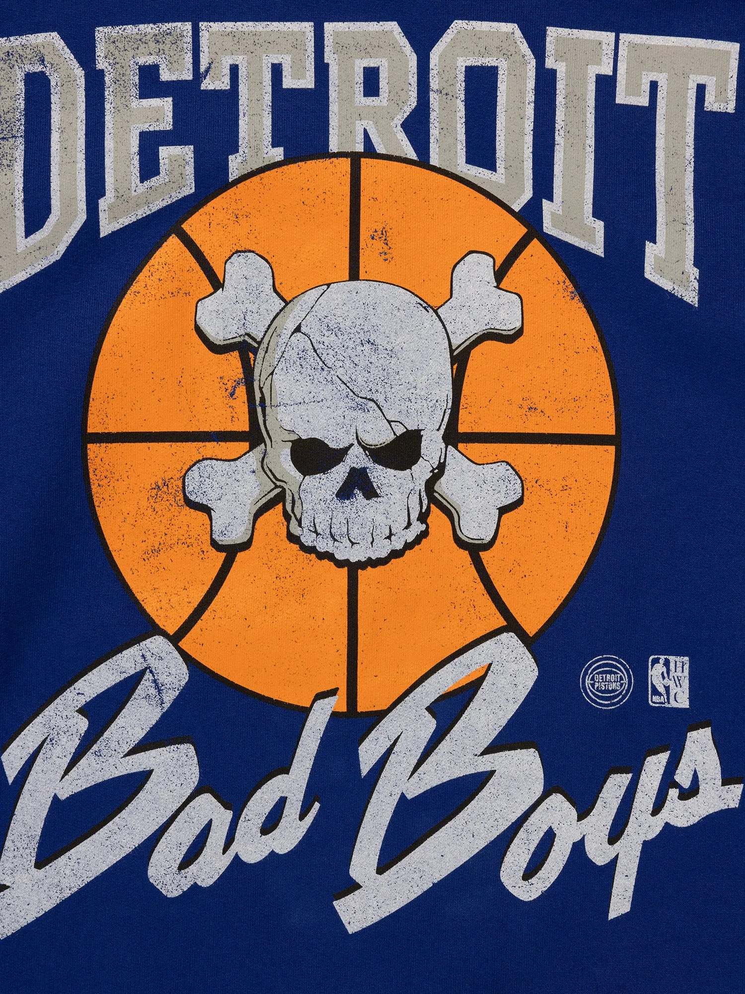 Mitchell & Ness NBA Bad Boy Crew Detroit Pistons Blue