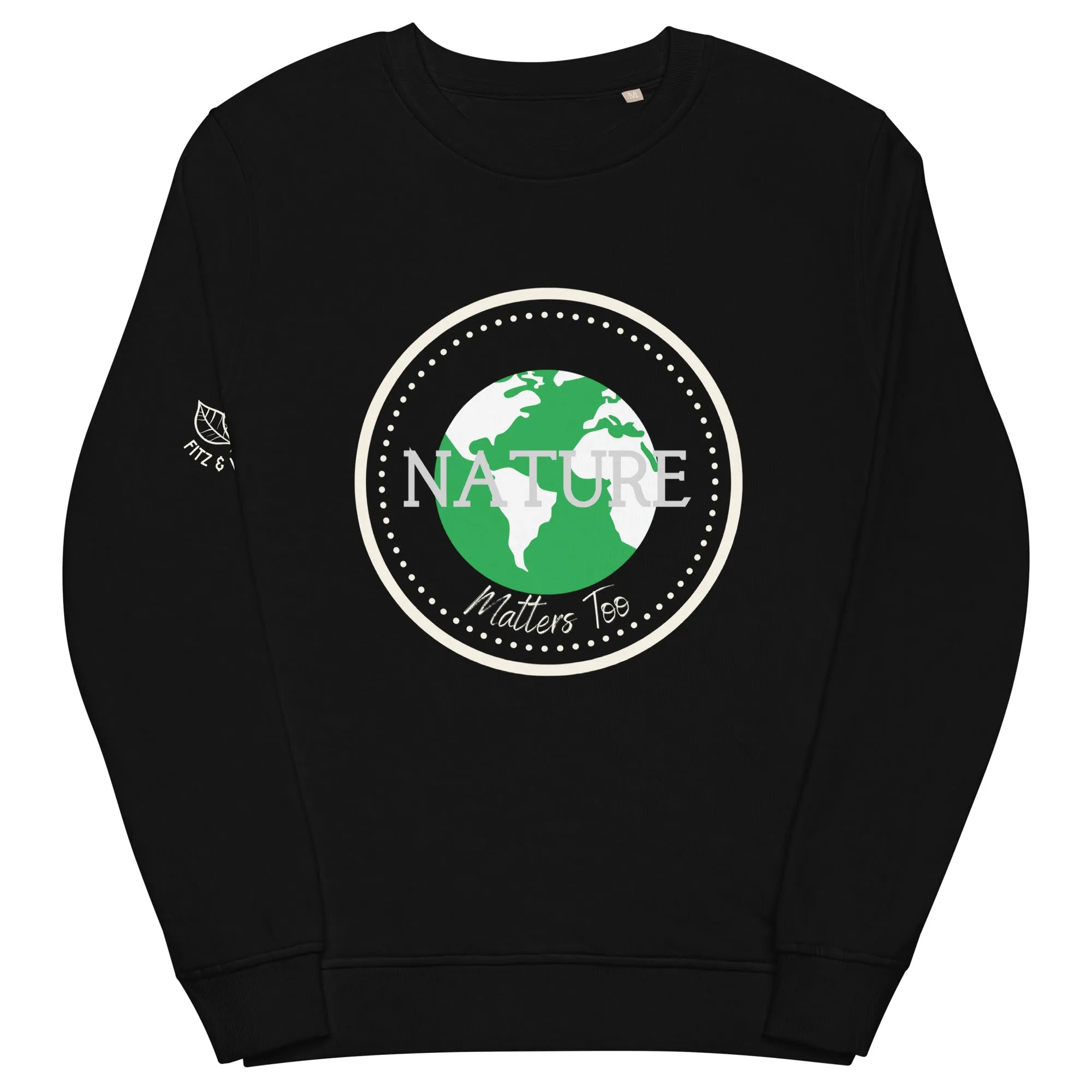 Nature Matters too, Unisex organic sweatshirt