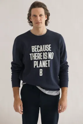 Navy Bardero Sweatshirt Ecoalf