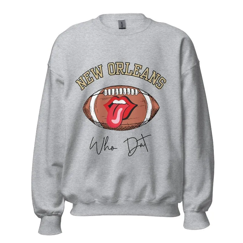 New Orleans Who Dat Sweatshirt