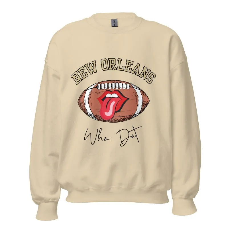 New Orleans Who Dat Sweatshirt
