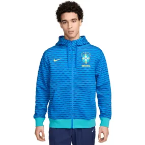 Nike Brazil Men's Club Hoodie Full-Zip