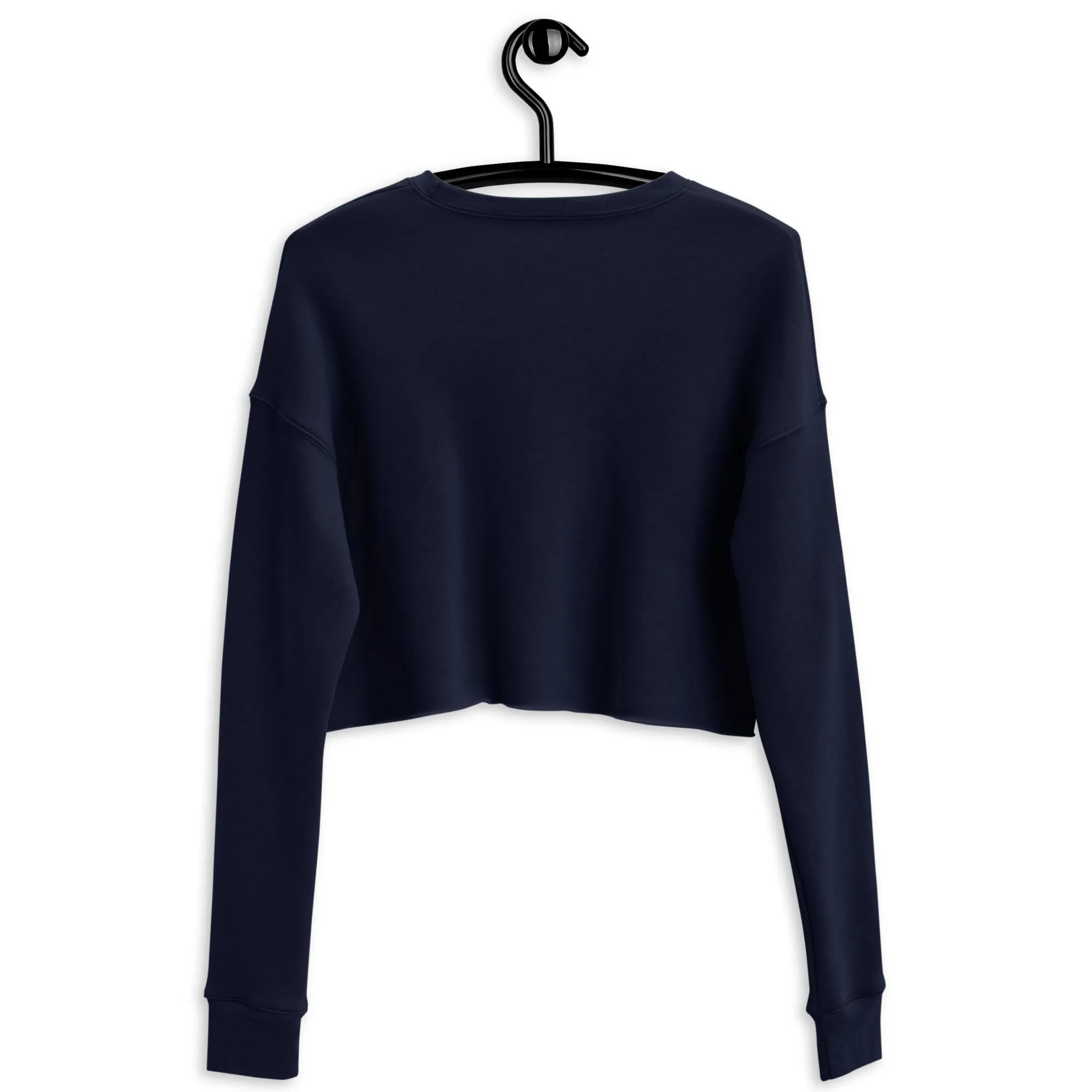 Norwegian Rosemaling Embroidered Cropped Sweatshirt