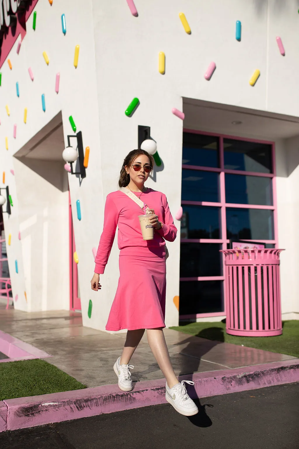 O Skirt- Hot Pink