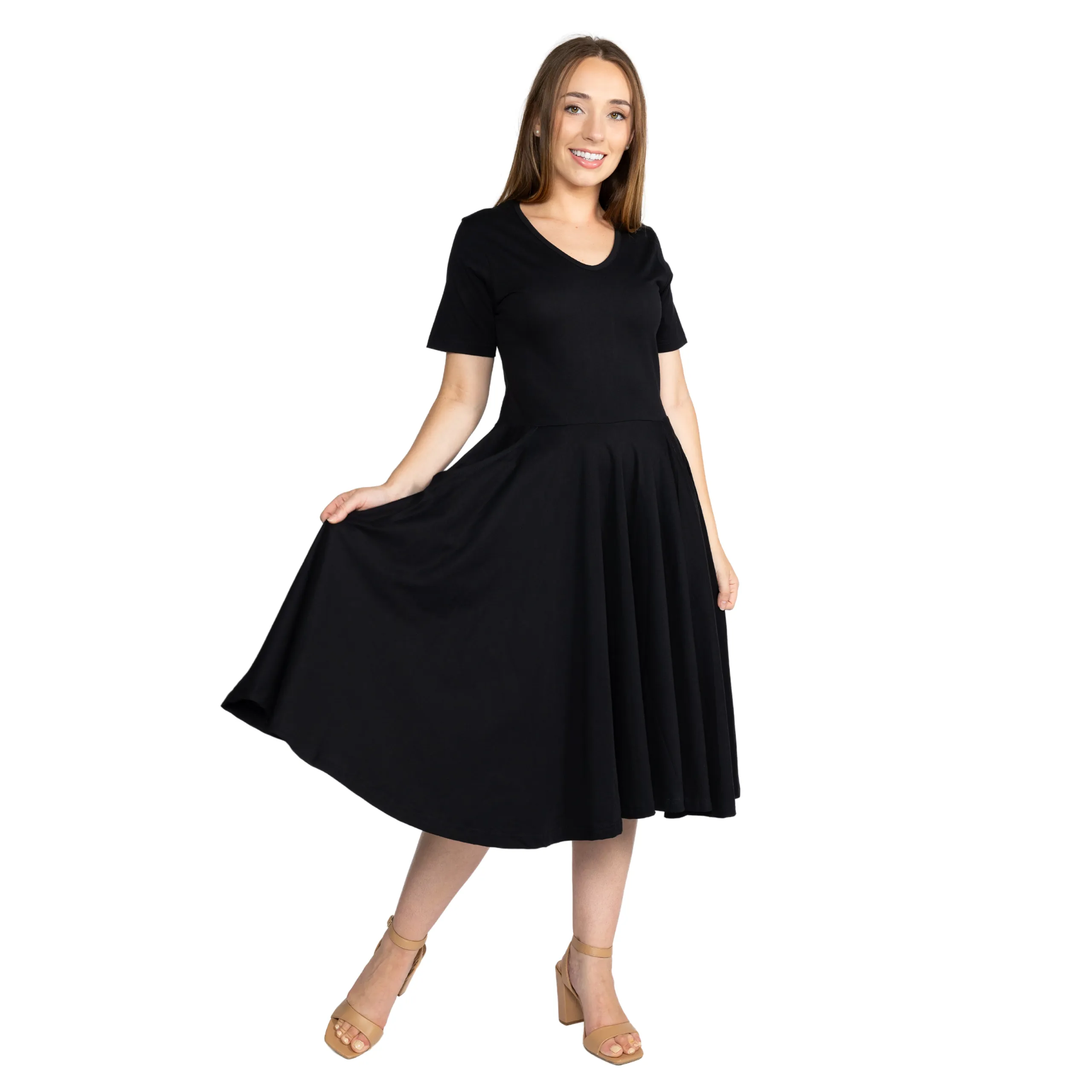 Onyx Twirl Dress