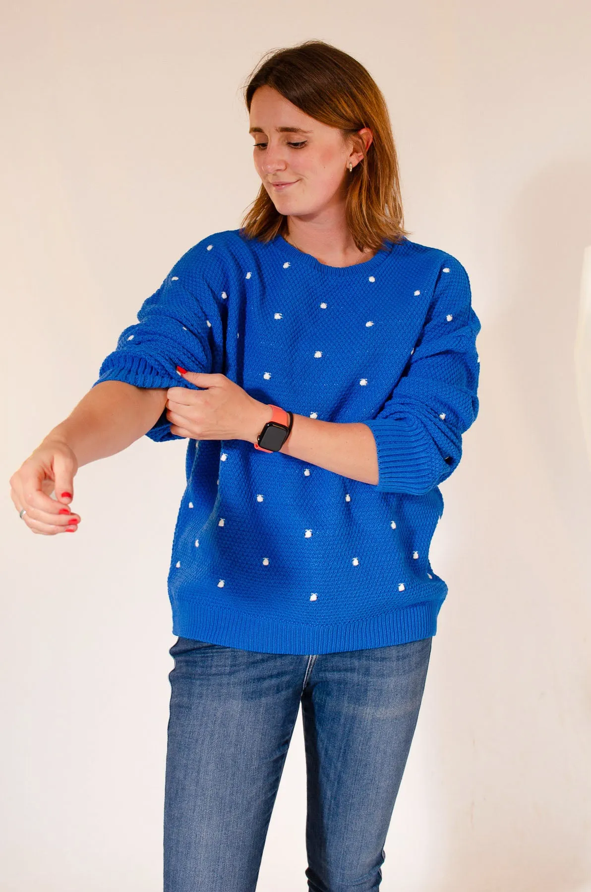 Oversize Spot Jumper