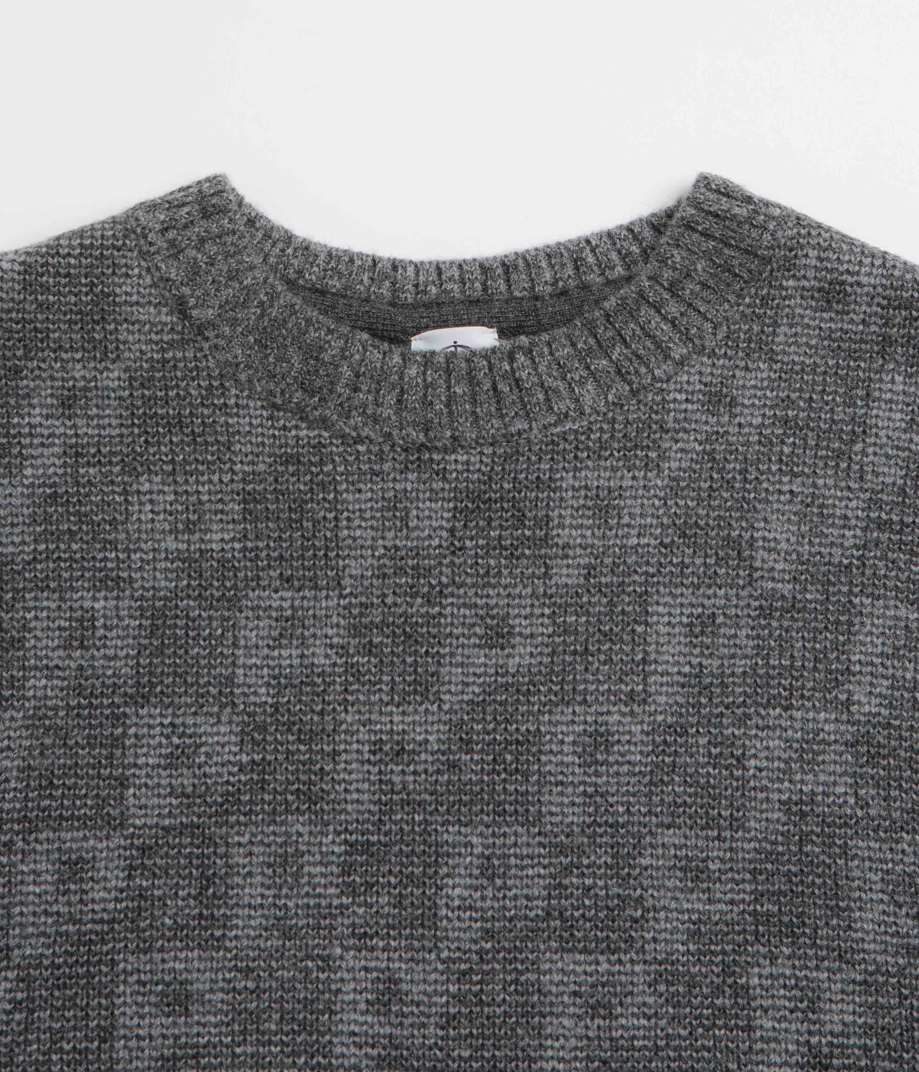 Polar P Pattern George Sweatshirt - Grey