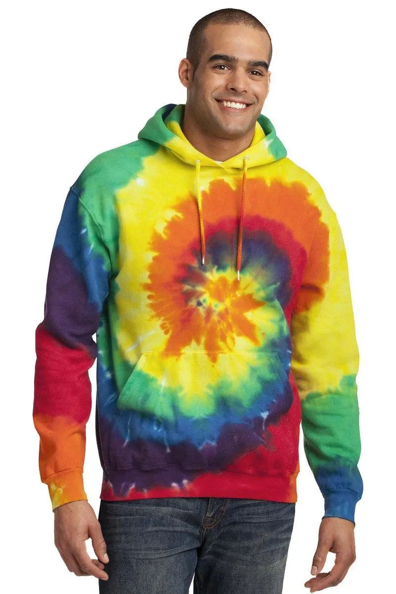Port & Company ®  Tie-Dye Pullover Hooded Sweatshirt. PC146