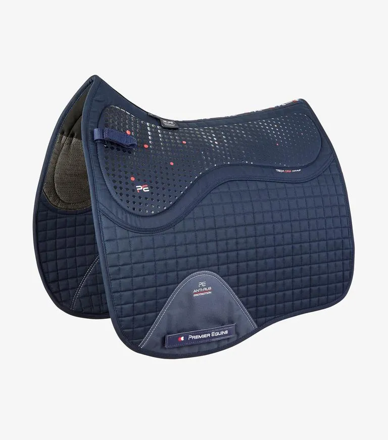 Premier Equine Close Contact Tech Grip Pro Anti-Slip Saddle Pad - Dressage Square (non slip surface on both sides)