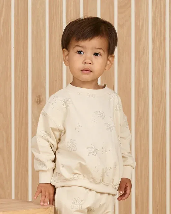 Quincy Mae Relaxed Sweatshirt - Dragons