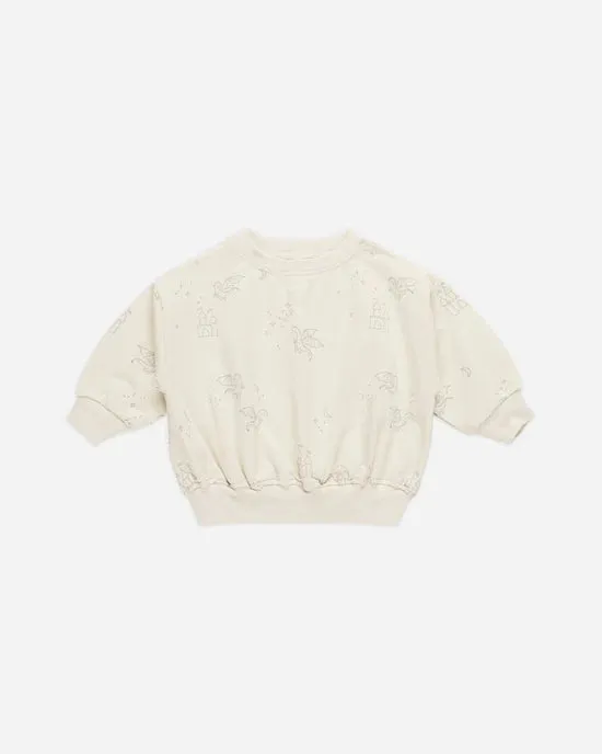 Quincy Mae Relaxed Sweatshirt - Dragons