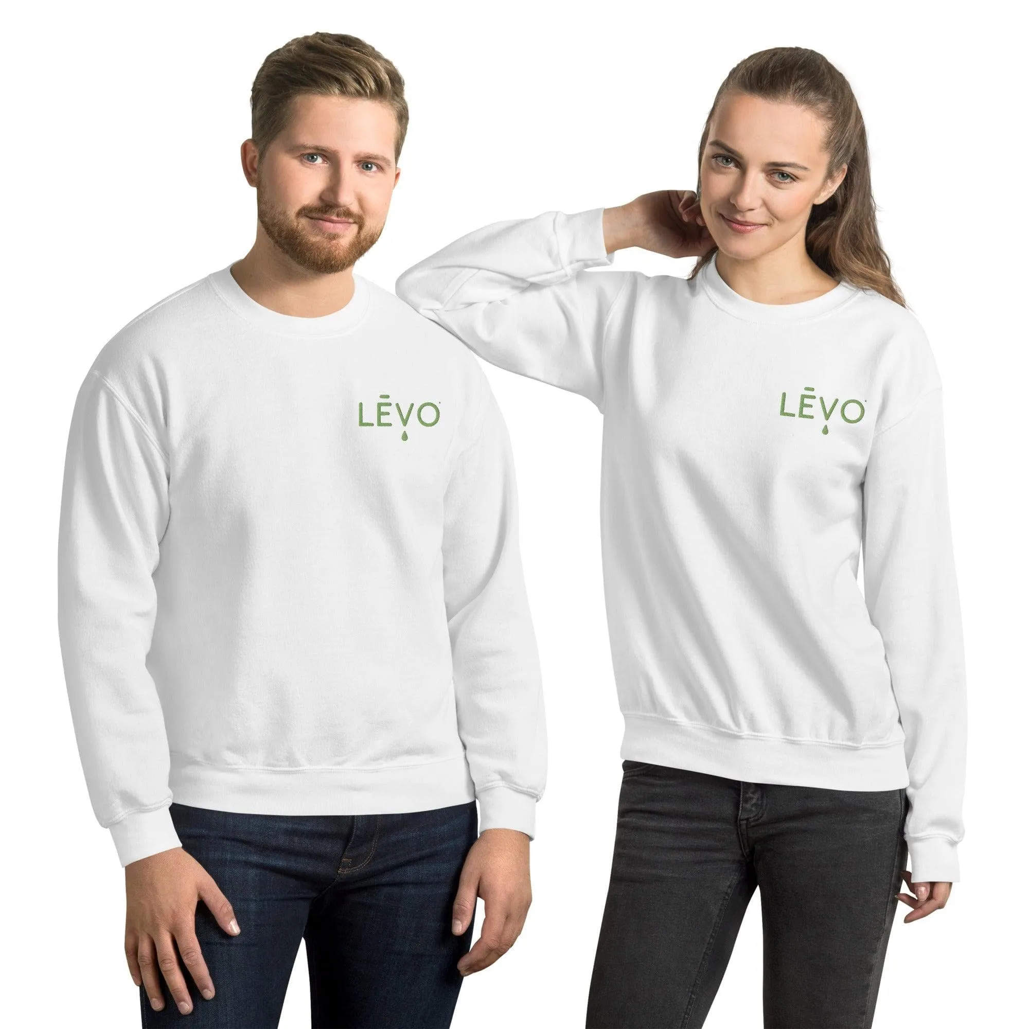 "Rocky Mountain High" Crewneck Sweatshirt with Embroidered Logo