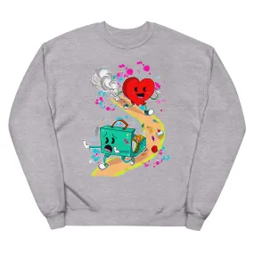 "The Heart Knows what it Wants" Fleece Sweatshirt