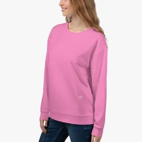Recycled Fleece Sweatshirt Pink