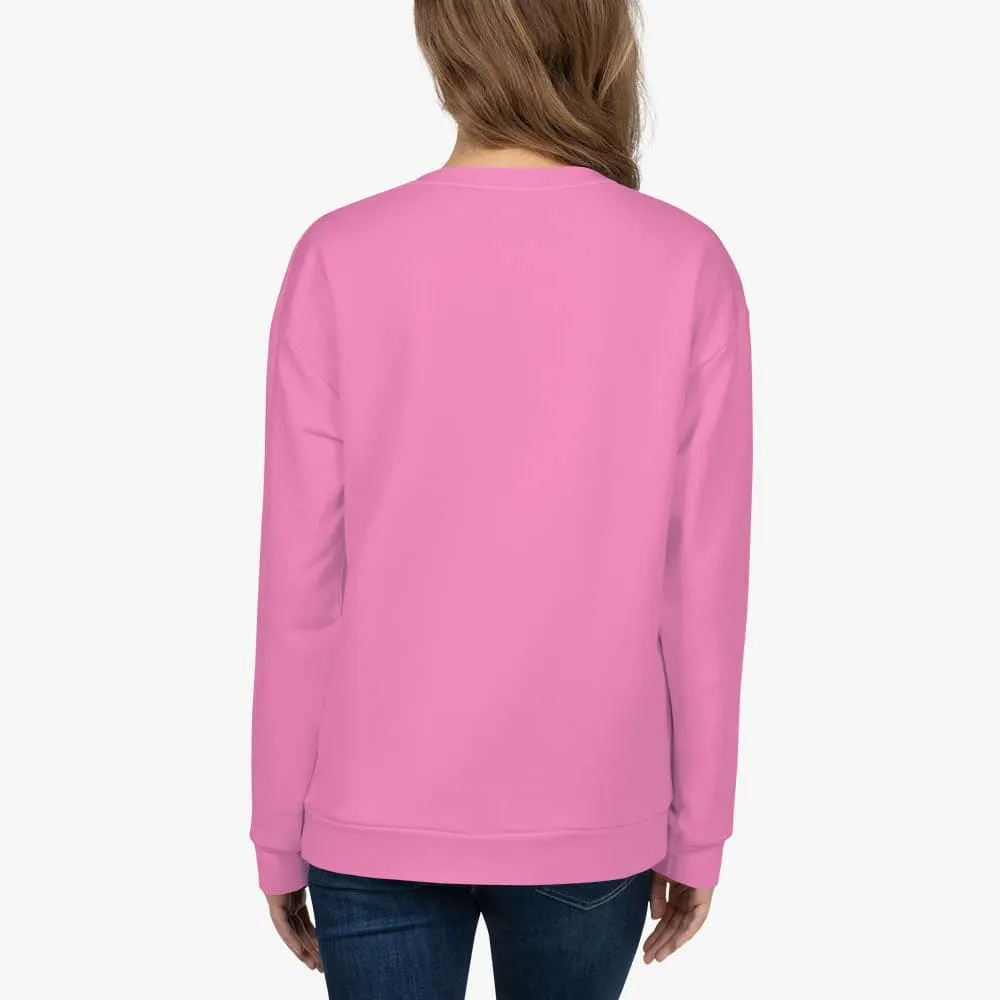 Recycled Fleece Sweatshirt Pink