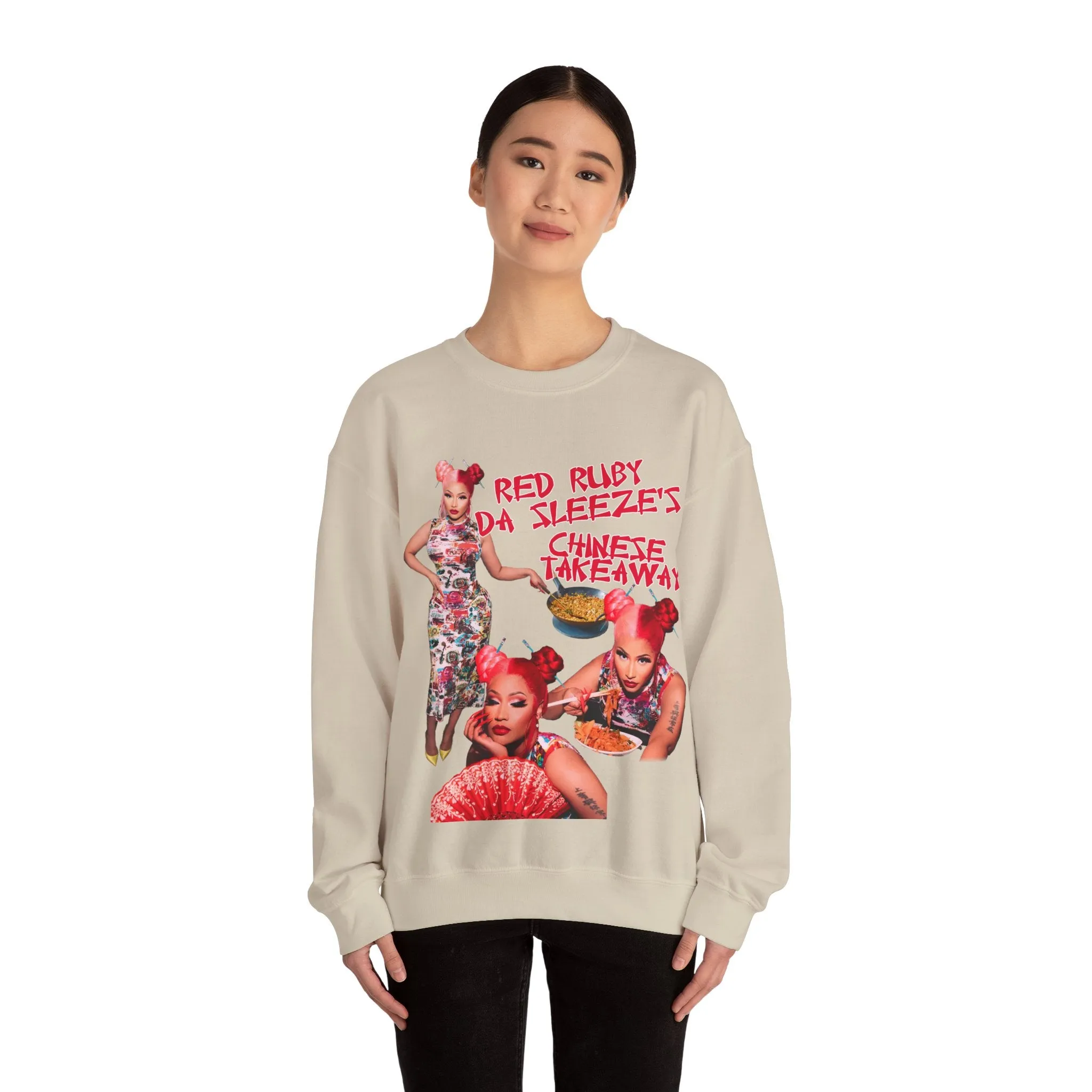 Red Ruby Da Sleeze (Nicki Minaj Pink Friday 2) Sweatshirt
