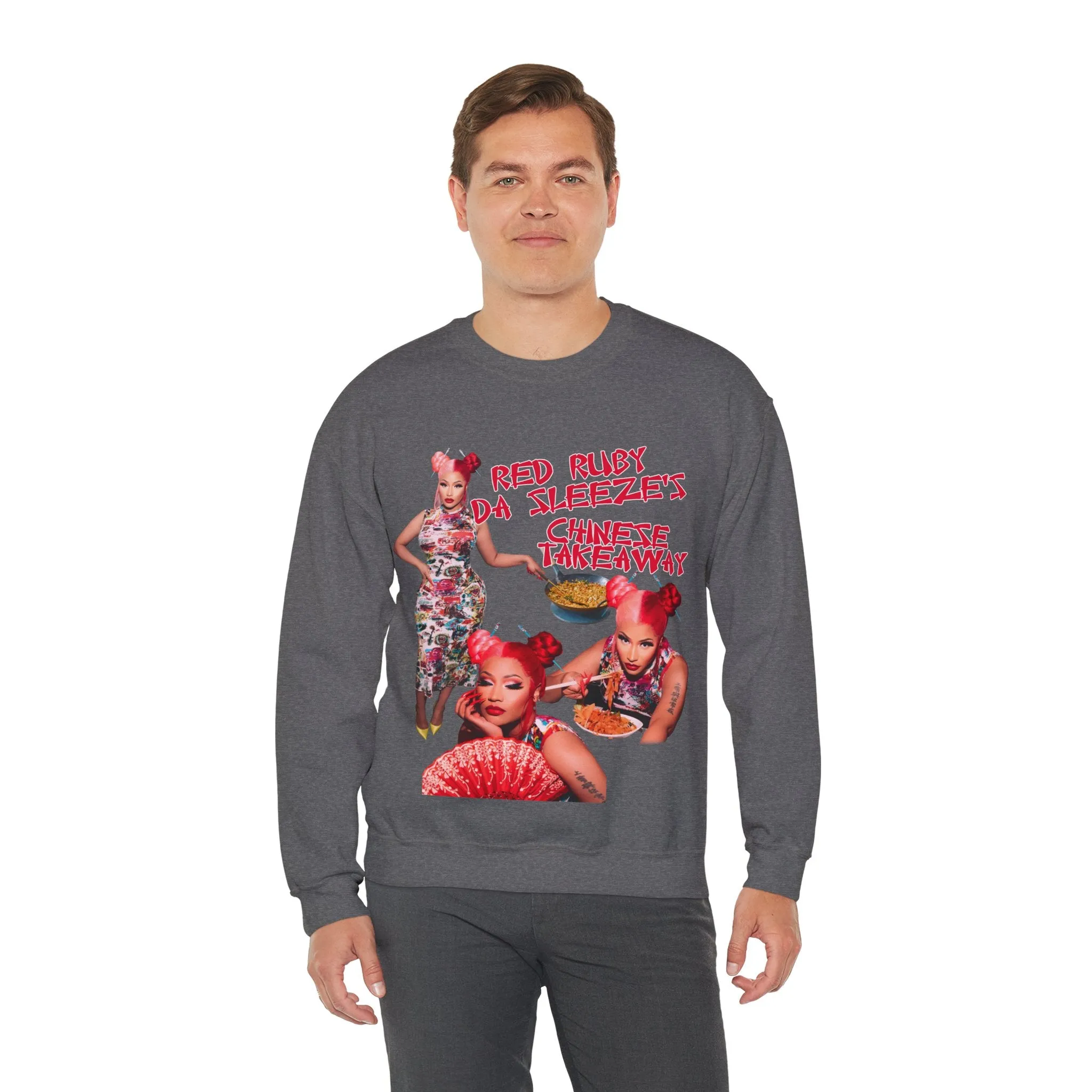 Red Ruby Da Sleeze (Nicki Minaj Pink Friday 2) Sweatshirt