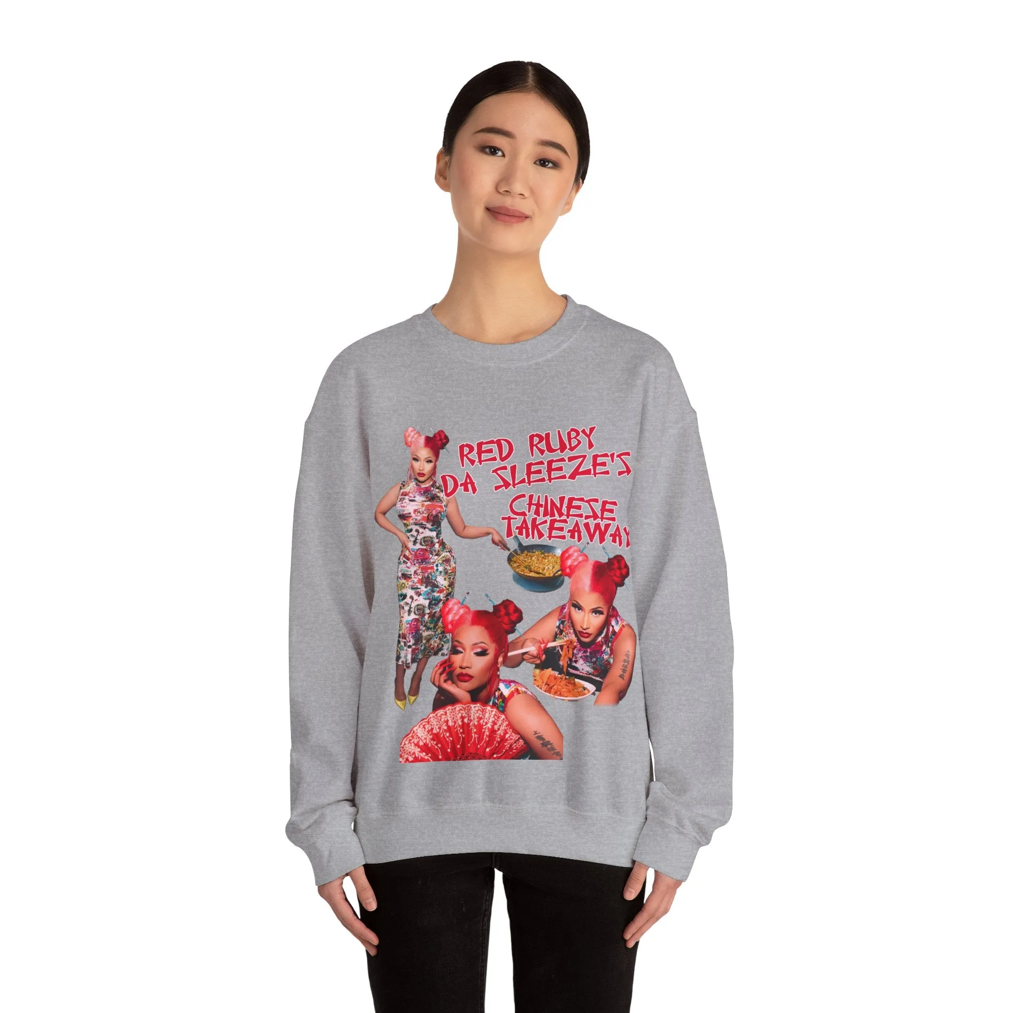 Red Ruby Da Sleeze (Nicki Minaj Pink Friday 2) Sweatshirt