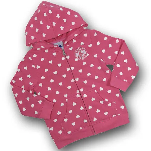 Red Sox Girls Heart Design Sweatshirt (Size_2T-4T)