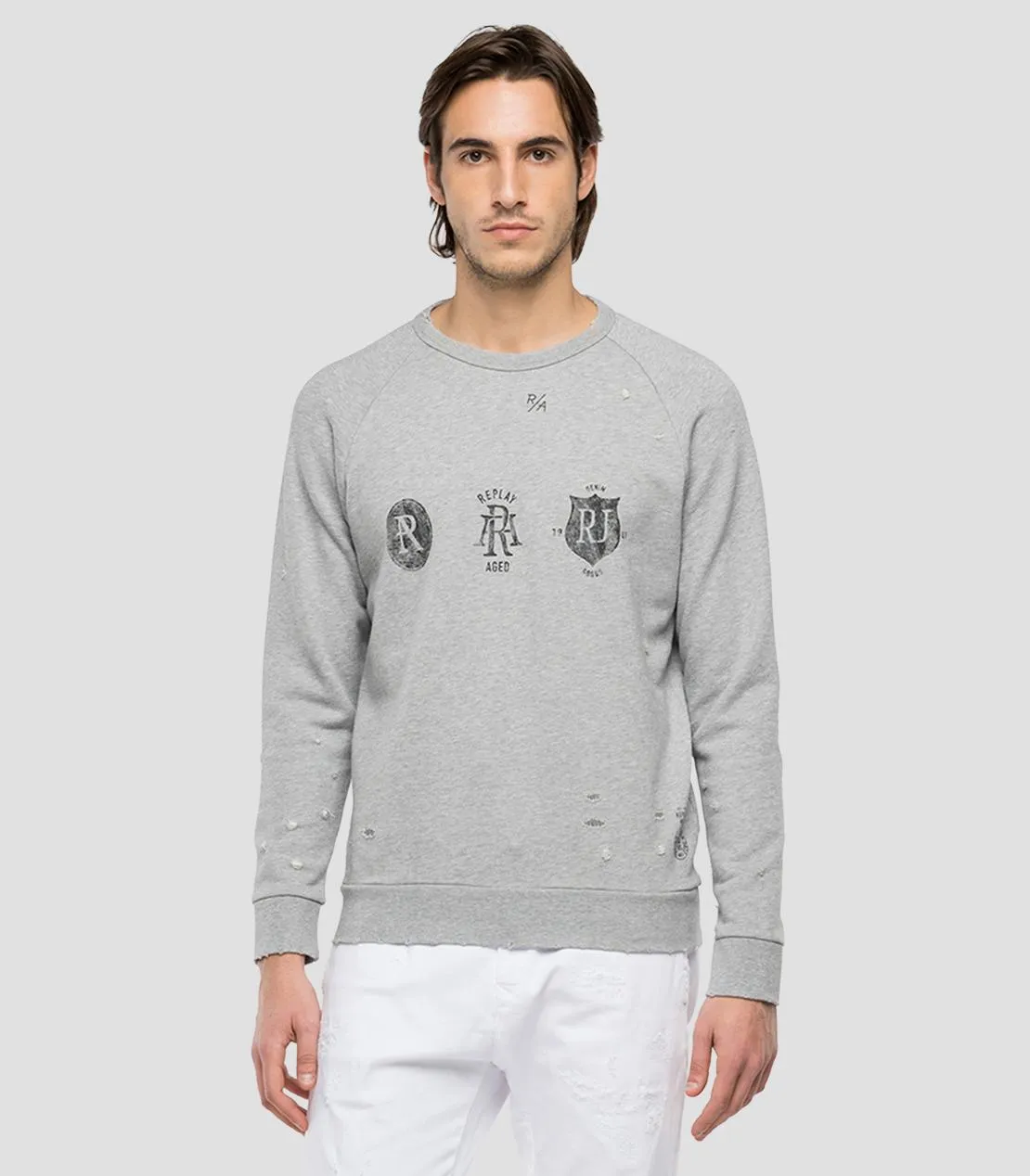 Replay M6052 Destressed Sweat
