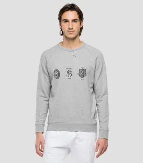 Replay M6052 Destressed Sweat