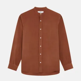 Rust Cotton Weekend Fit Blake Shirt
