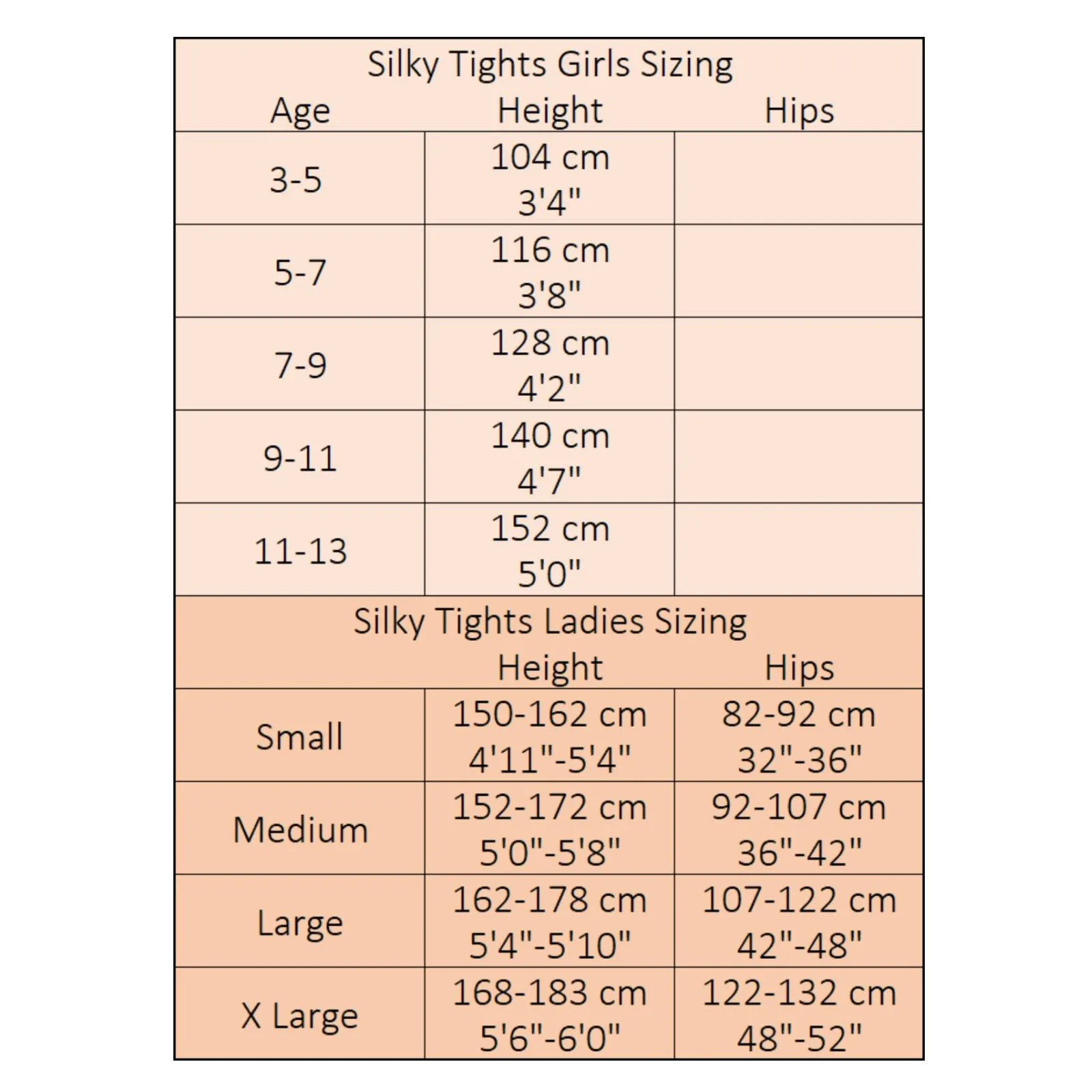 'SILKY' BRAND 70 DENIER HIGH PERFORMANCE FOOTED BALLET DANCE TIGHTS