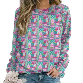 Small World Women's Raglan Crewneck Sweatshirt
