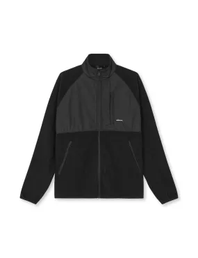 Soft Fleece Tactical Jacket, Black