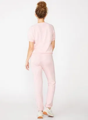 Softest Fleece S/S Raglan Sweatshirt, Powder Pow