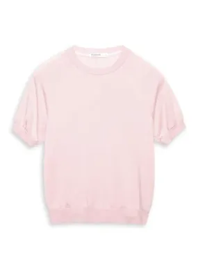 Softest Fleece S/S Raglan Sweatshirt, Powder Pow