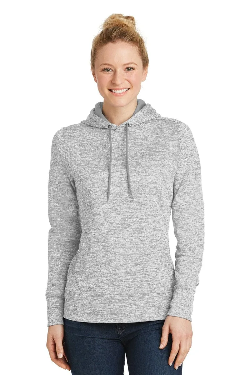 Sport-Tek LST225: Ladies PosiCharge Electric Heather Fleece Hooded Pullover