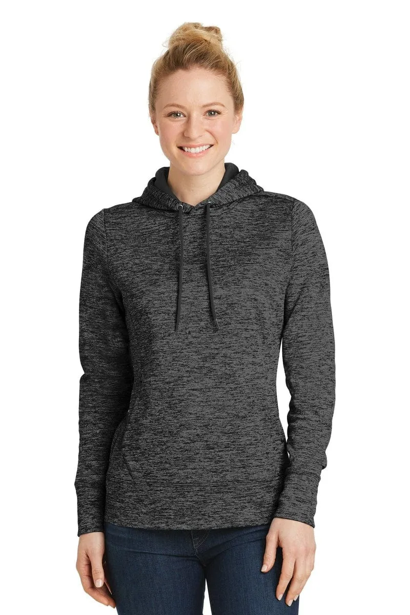 Sport-Tek LST225: Ladies PosiCharge Electric Heather Fleece Hooded Pullover