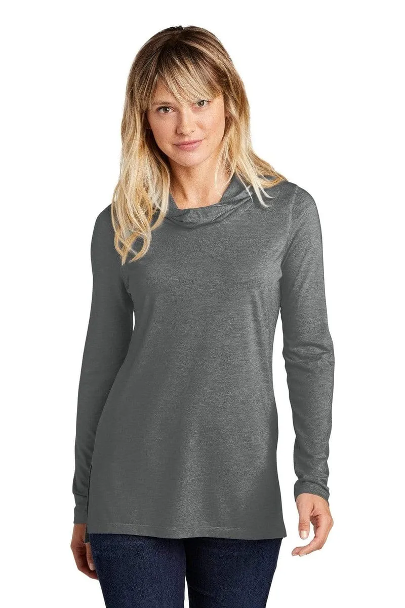 Sport-Tek LST406: Ladies PosiCharge Tri-Blend Wicking Long Sleeve Hoodie