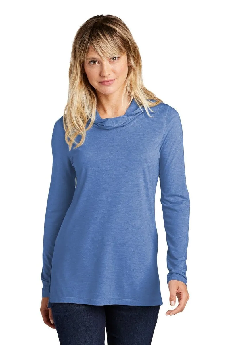 Sport-Tek LST406: Ladies PosiCharge Tri-Blend Wicking Long Sleeve Hoodie