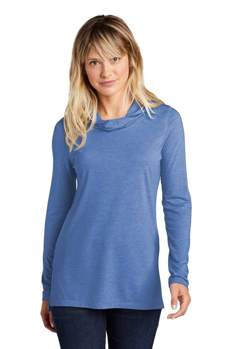 Sport-Tek LST406: Ladies PosiCharge Tri-Blend Wicking Long Sleeve Hoodie
