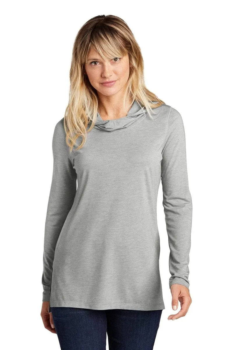 Sport-Tek LST406: Ladies PosiCharge Tri-Blend Wicking Long Sleeve Hoodie