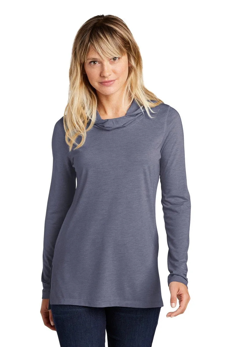 Sport-Tek LST406: Ladies PosiCharge Tri-Blend Wicking Long Sleeve Hoodie