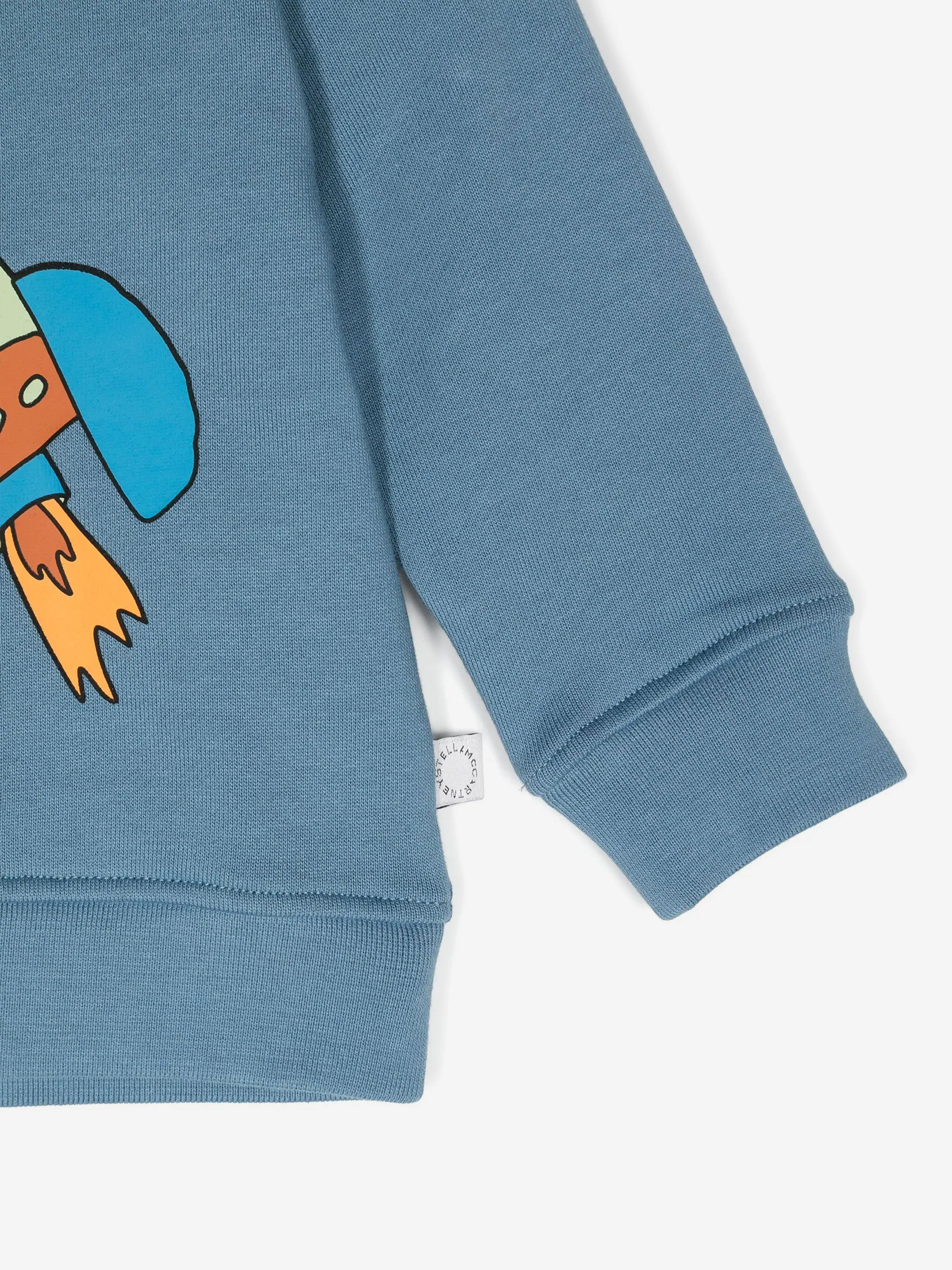 Stella McCartney Baby Boys Rocket Sweatshirt in Blue