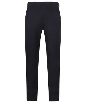 Stretch chinos with flex waistband | Navy