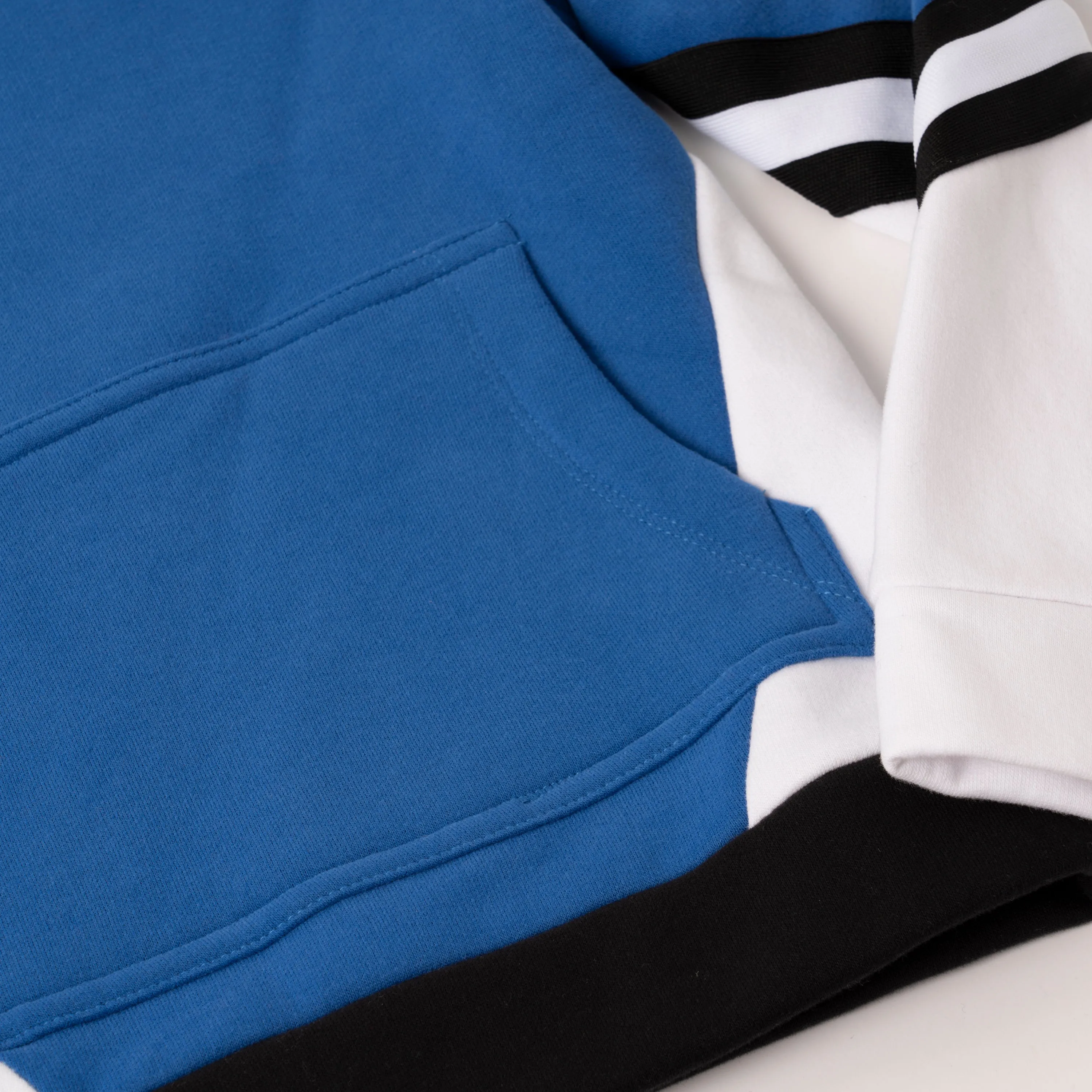 Stripe Inset Sweatshirt