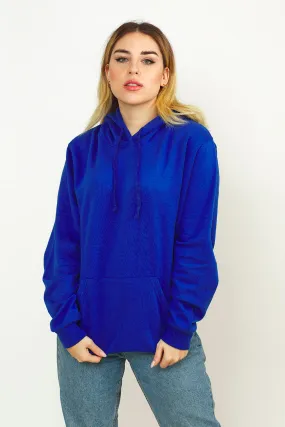 Sweatshirt à capuche London pour femmes Bleu Royal - Radsow