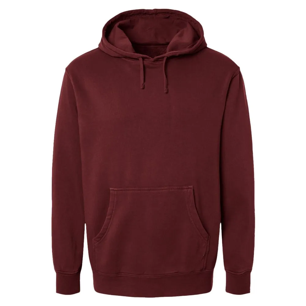 Sweatshirt à capuche London pour hommes Maroon - Radsow