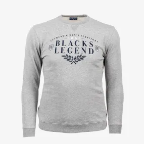 Sweatshirt gris col rond