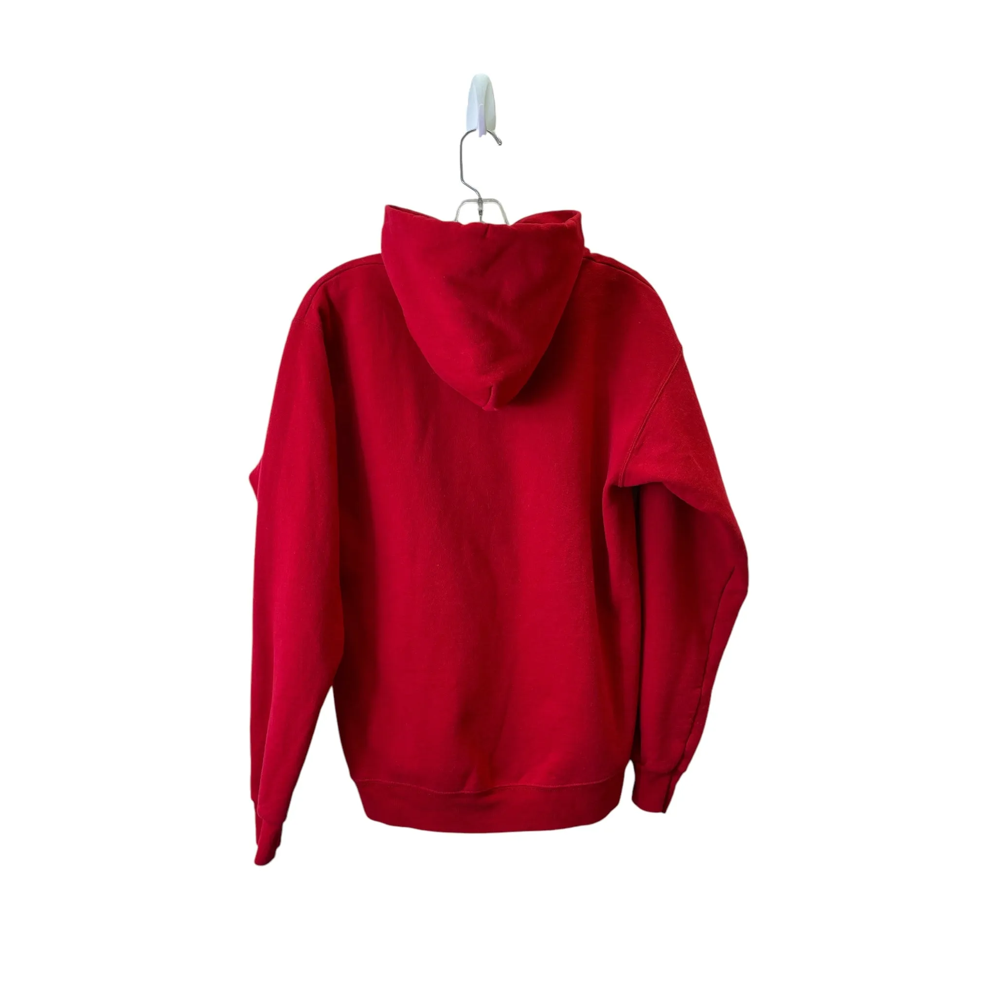 Sweatshirt Hoodie By Hanes In Red, Size:M