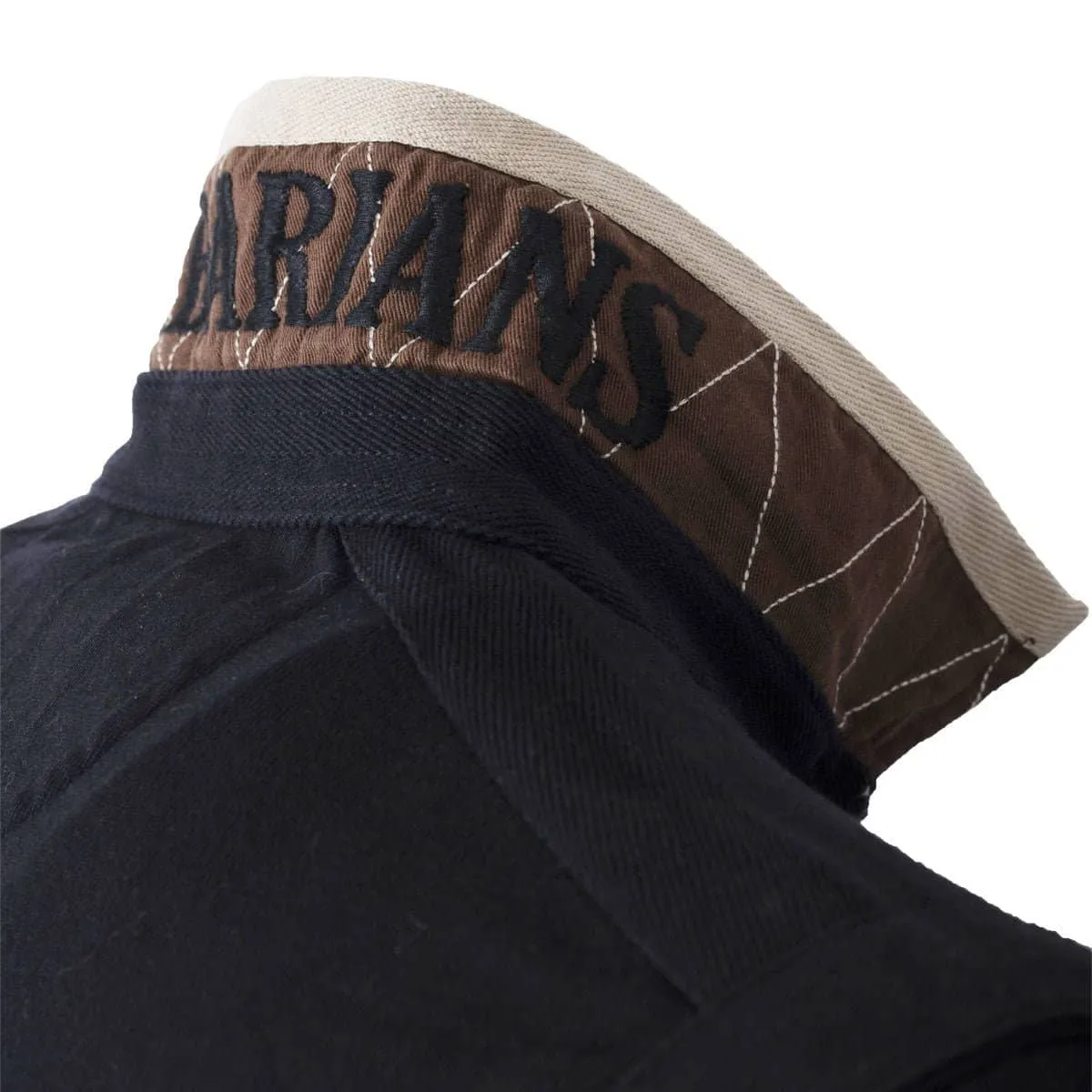 Sweatshirt noir à zip Barbarians