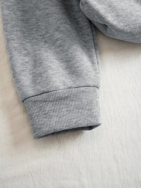 SXV  'JESUS’ Printed Cool Aesthetic Drop Shoulder Oversized Sweatshirt