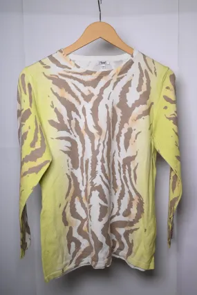 Text Medium Yellow Sweatshirt