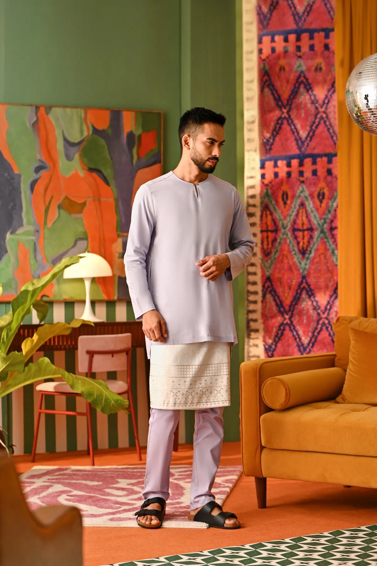 The Perfect Men Slim Fit Pants - Lilac